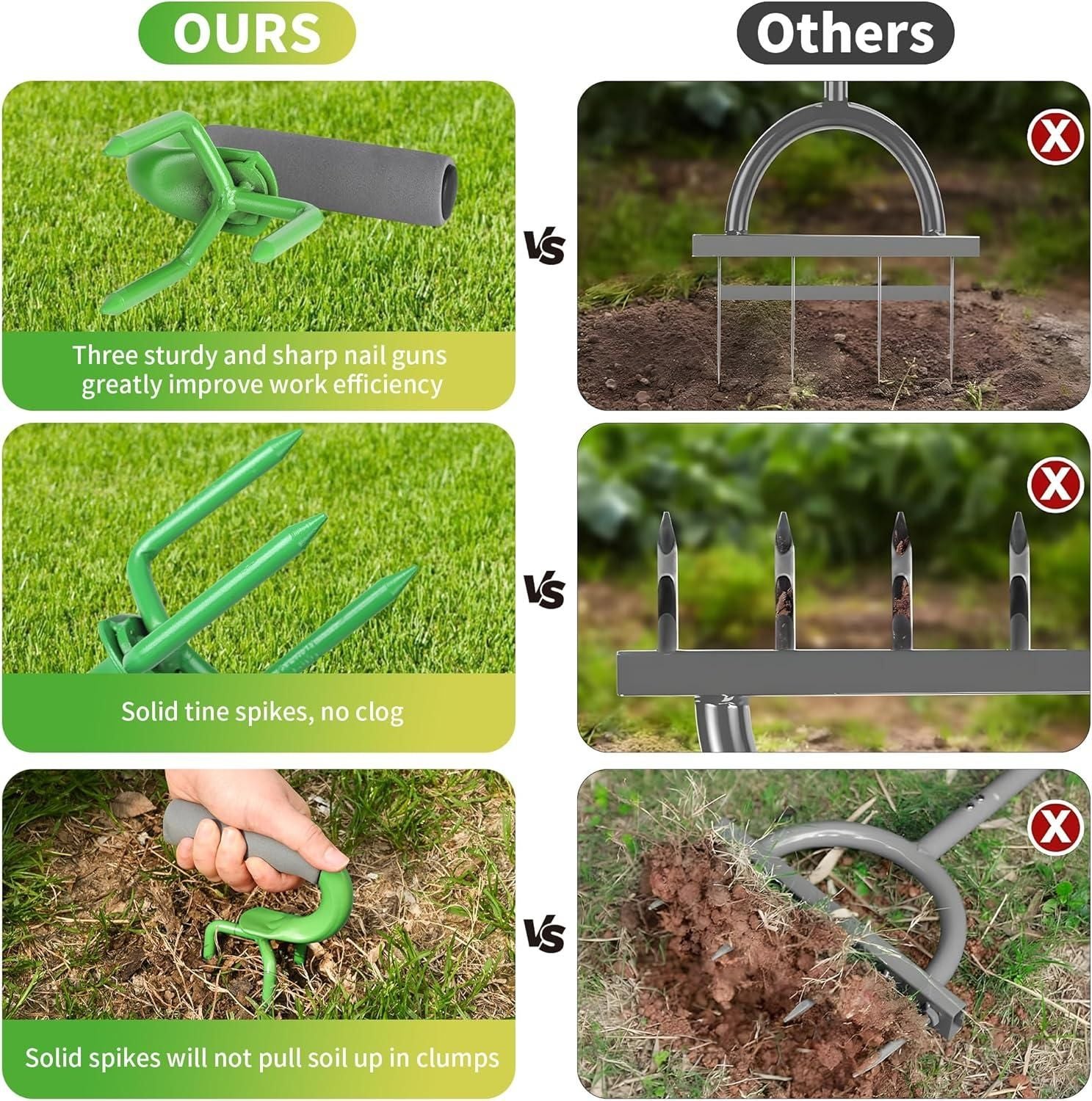 Soil Turning & Seeding Gardening Tool